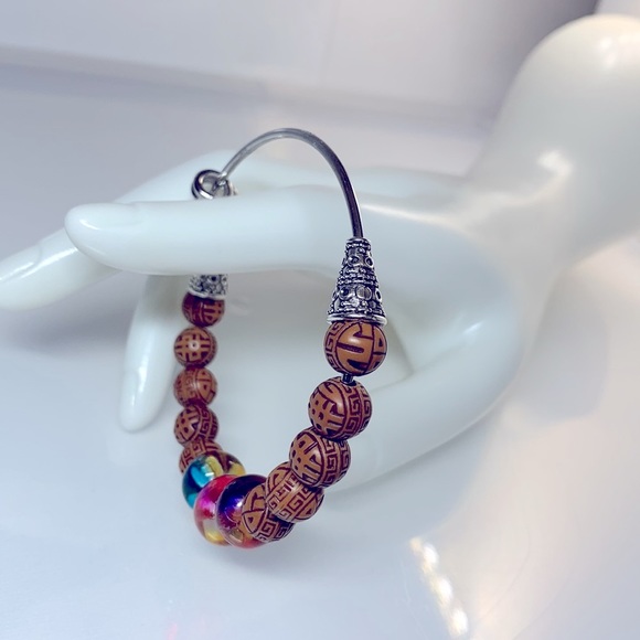 AURA CRYSTALS BANGLE 6cm diameter - Picture 6 of 7